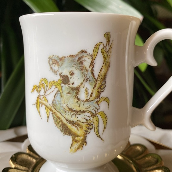 Vintage Sydney Australia Koala Bear Pedestal Mug Decorative Design by Marly - Picture 8 of 11